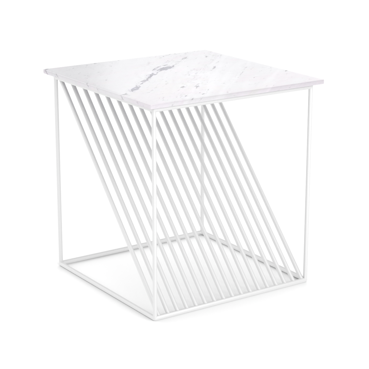 String Stripe Side Table 